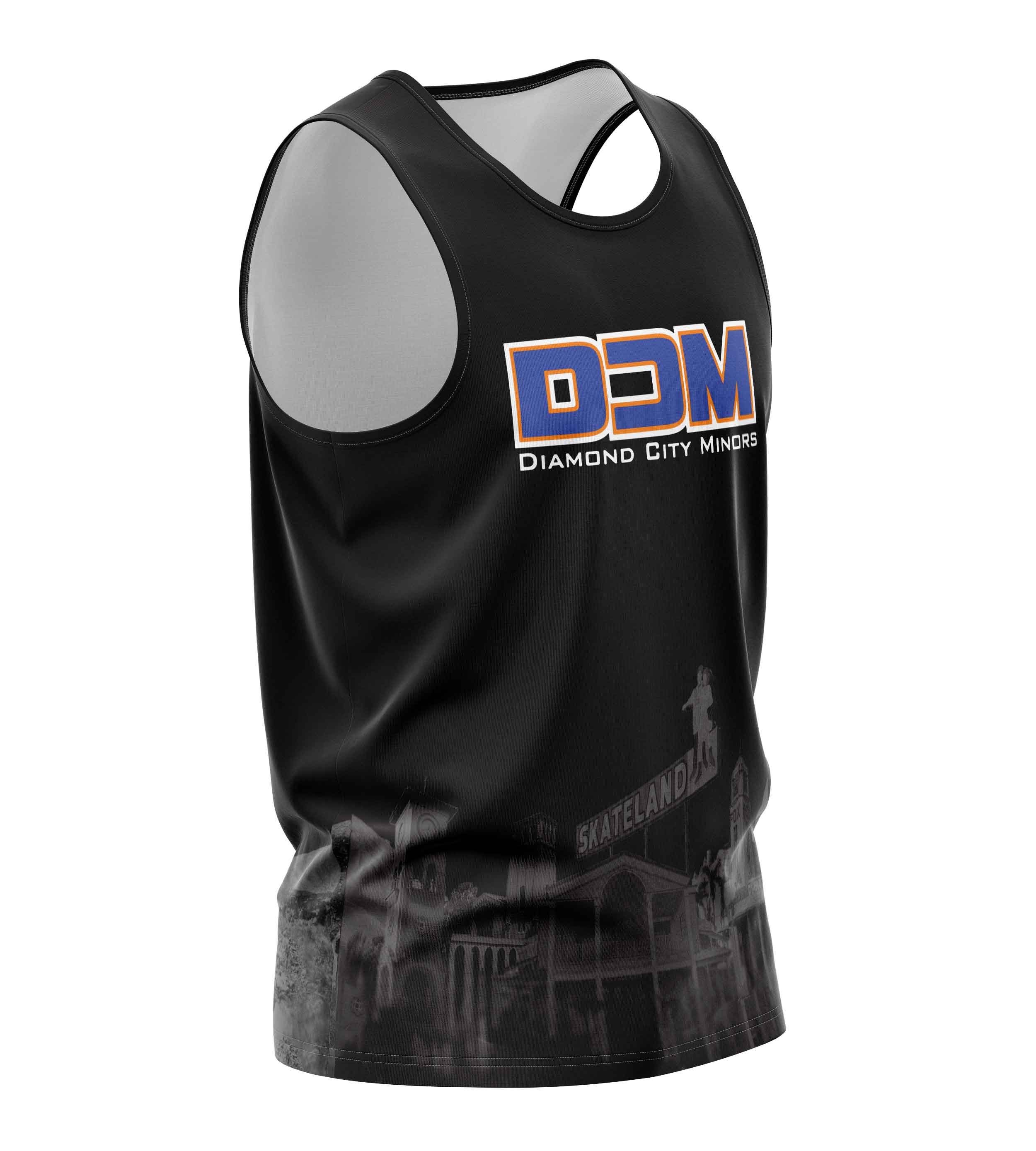 LA DCM Unisex Tank Black - YOUTH
