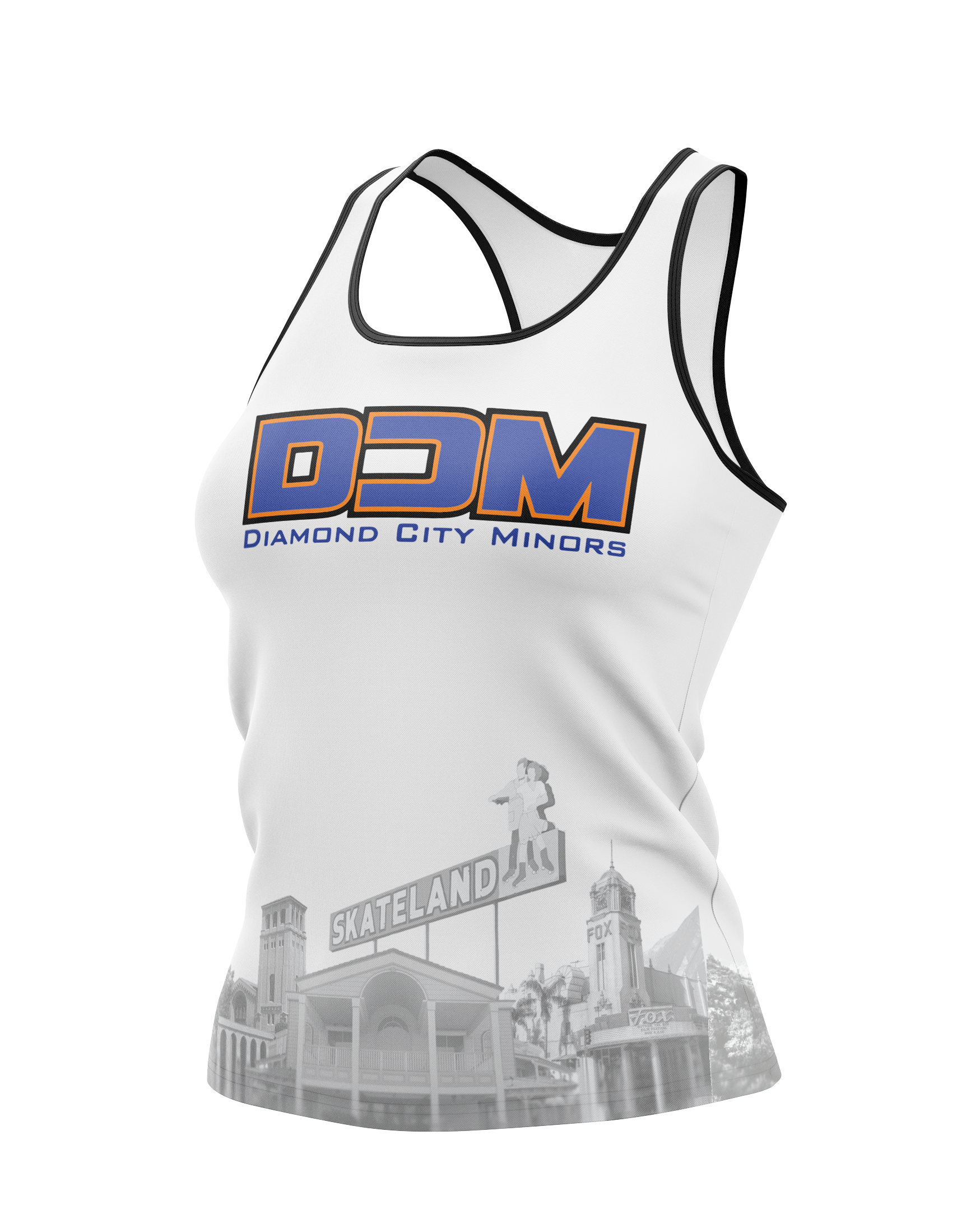 DCM Unisex Tank White