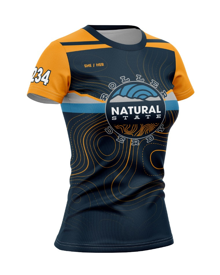 Natural State Sleeved Jersey Blue