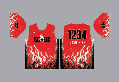 SCDC Sleeved Jersey Red