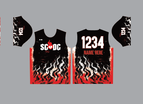 SCDC Sleeved Jersey Black