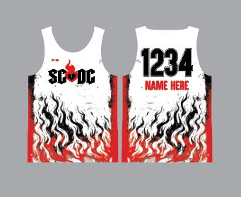 SCDC Unisex Tank White
