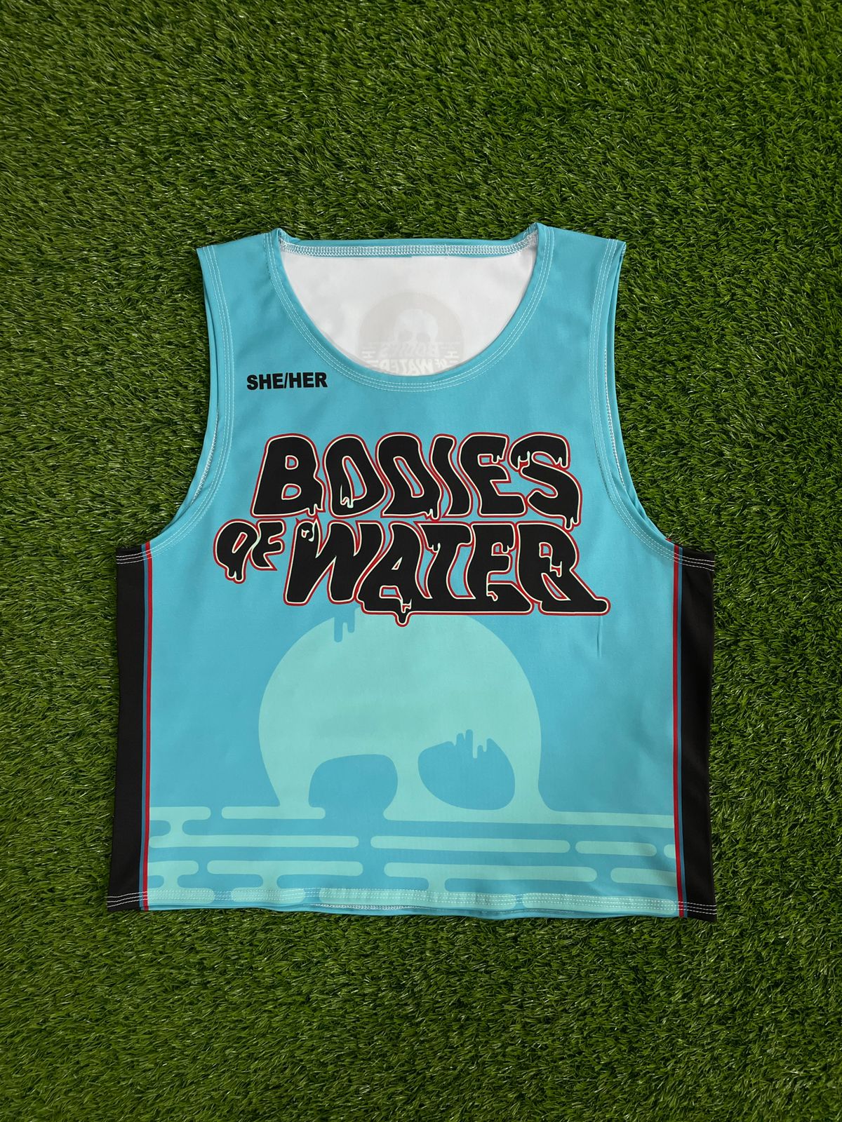 Bodies of Water Unisex Tank Blue