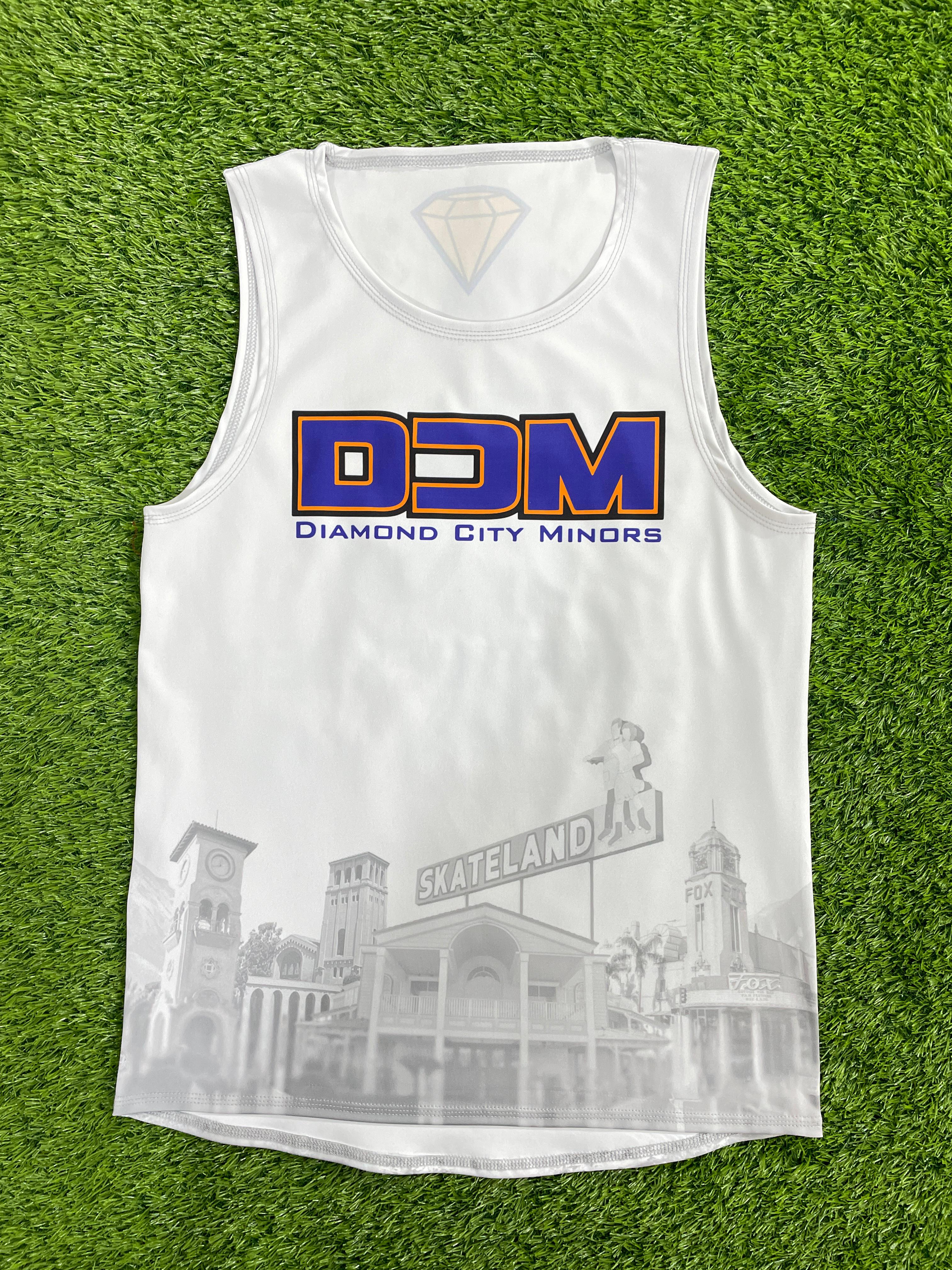LA DCM Unisex Tank White - ADULT