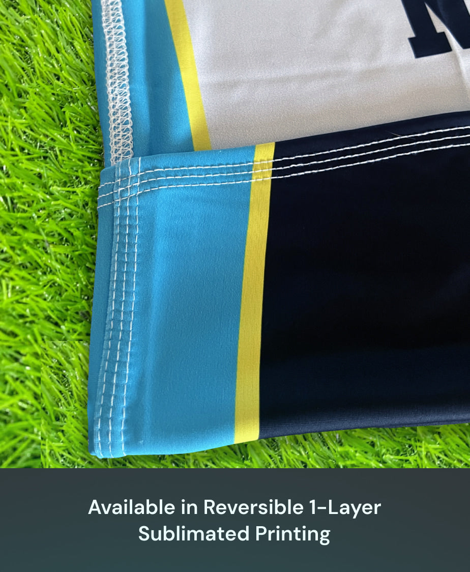 Available in 1-Layer Sublimated Printing