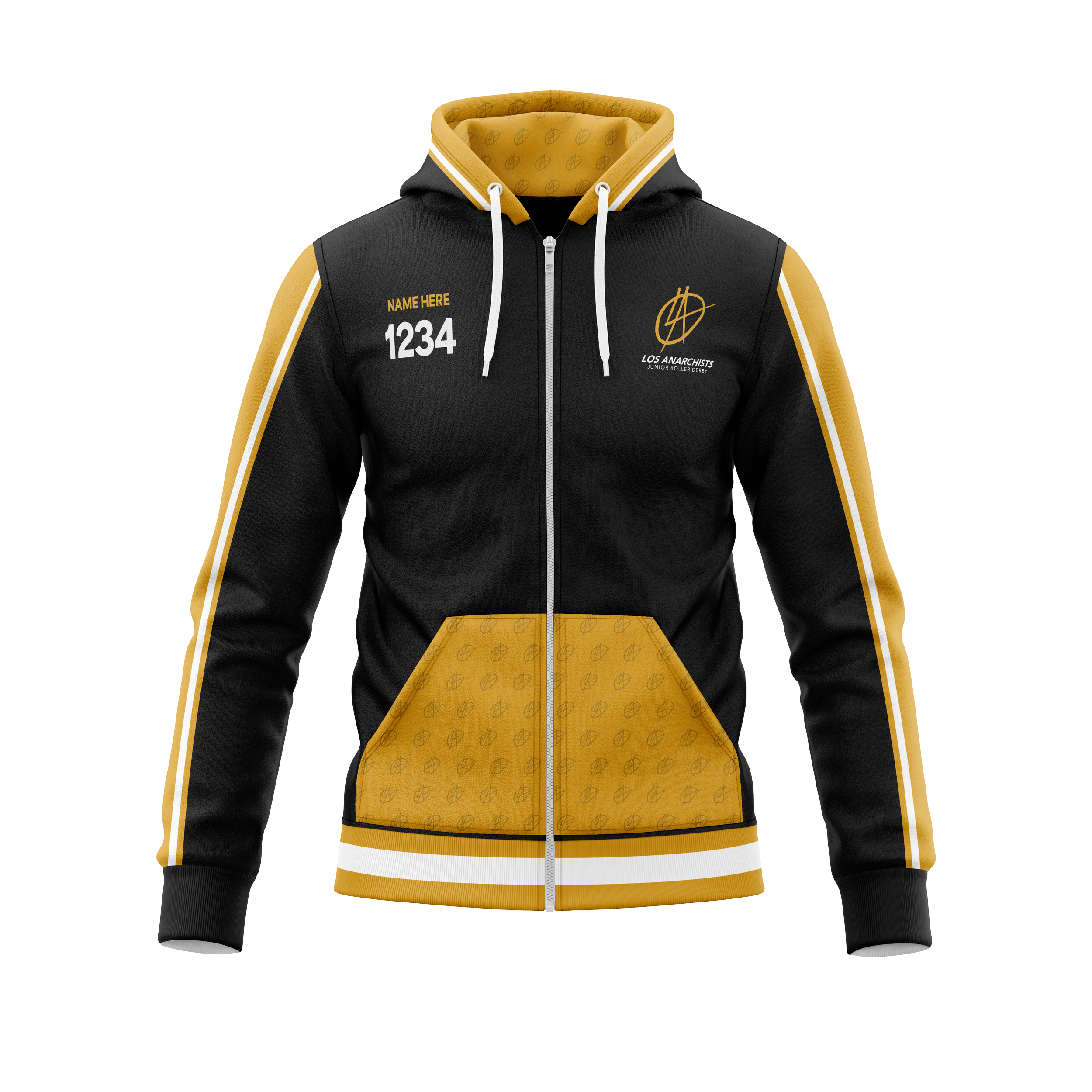 Los Anarchists Zipper Hoodie ADULT